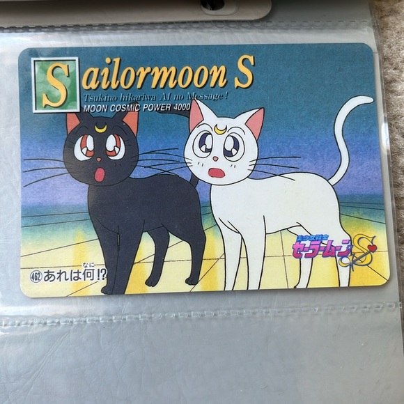 Set of Assorted Vintage 1990s Sailor Moon Trading Cards - Picture 16 of 17